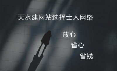 天水網站建設公司爲什麽要選擇士人網絡公司建